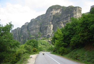 дороги в Метеорах
